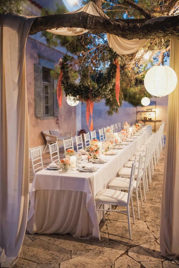 Villa Dellagracia Mansion In Poseidonia Syros Posidhonía Exterior foto