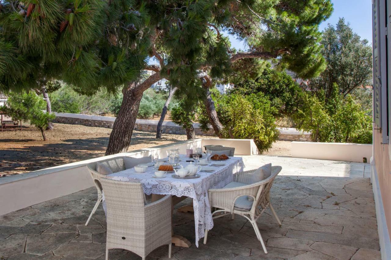 Villa Dellagracia Mansion In Poseidonia Syros Posidhonía Exterior foto